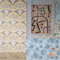 Schubladentisch "Art Deco Muster"  