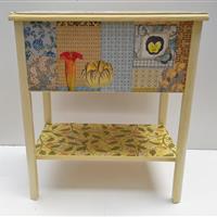 Schubladentisch "Art Deco Muster"  