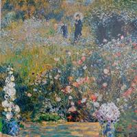 Frauen in ihren Gärten - Augenblicke der Ruhe