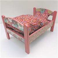 Puppenbett "Bambi im Blütenkranz"  