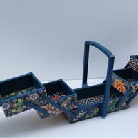 Nähkasten "Kleine Blüten"  