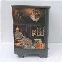 Nach der Autorenlesung in der Buchhandlung