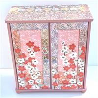 Großer Puppenschrank "Kirschblütenfest"